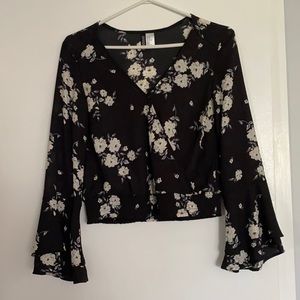 Floral Long Sleeve Blouse